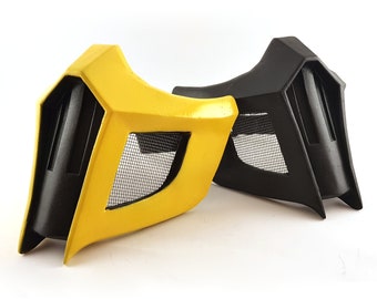 Ninja Mortal Kombat Noob Saibot inspired mask handmade replica