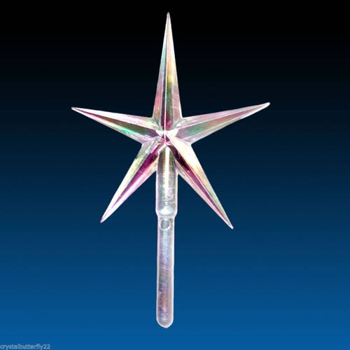 Large Ceramic Christmas Tree Stars. Replacement Star. Aqua Etsy