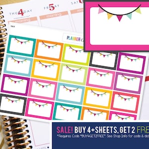 Celebration Birthday Planner Stickers to be used with Erin Condren ECLP, Happy Planner, Recollections (#1015)