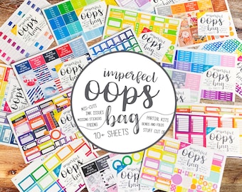OOPS BAG! 10+ *IMPERFECT* sheets! Please read entire description. Cannot use any discount codes.