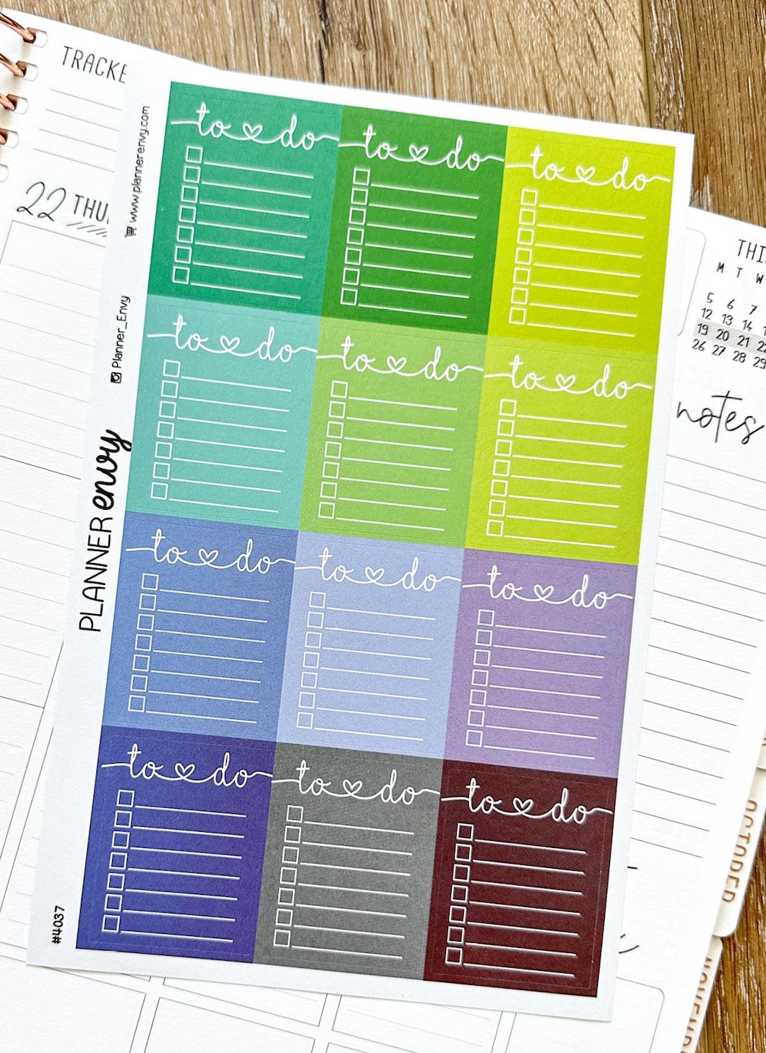 To Do List Planner Stickers - 1.5 X 1.9 Inches - Checklist Stickers ...