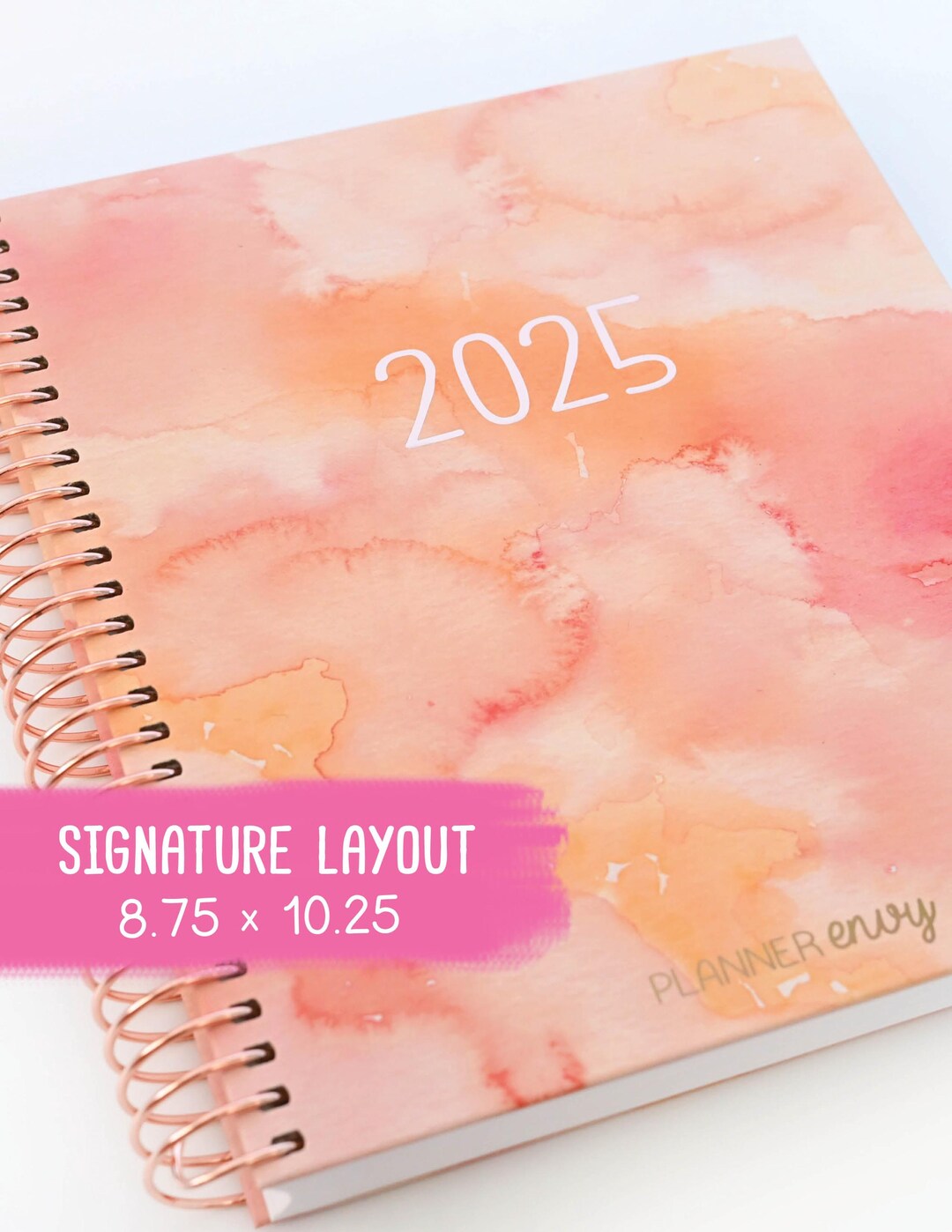 2025 Planner - Signature Layout, Spiral Bound - 