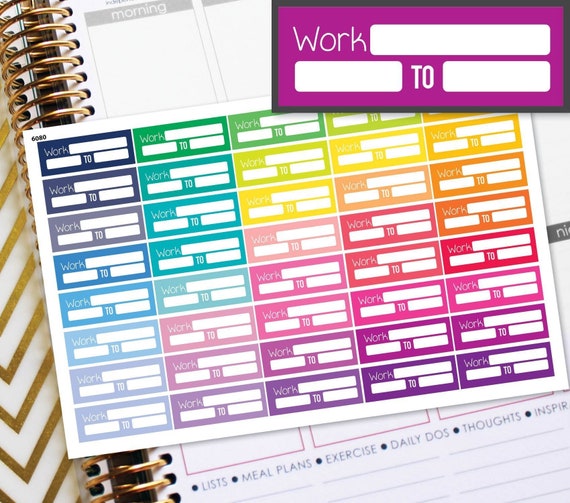Paper & Party Supplies Erin Condren Stickers Functional Planner ...