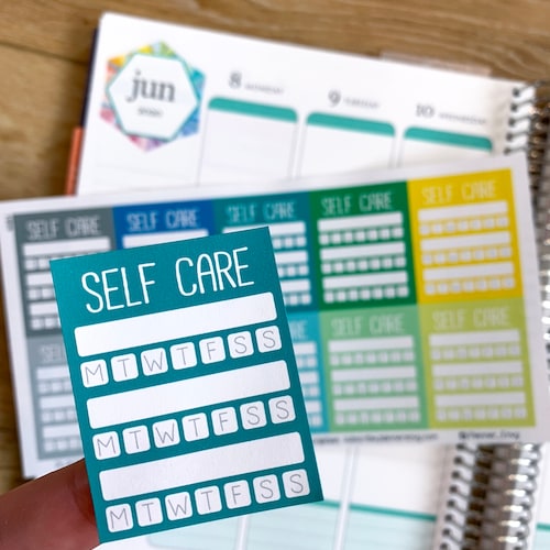 Car Gas Mileage Flag Planner Stickers to Be Used With Erin Etsy