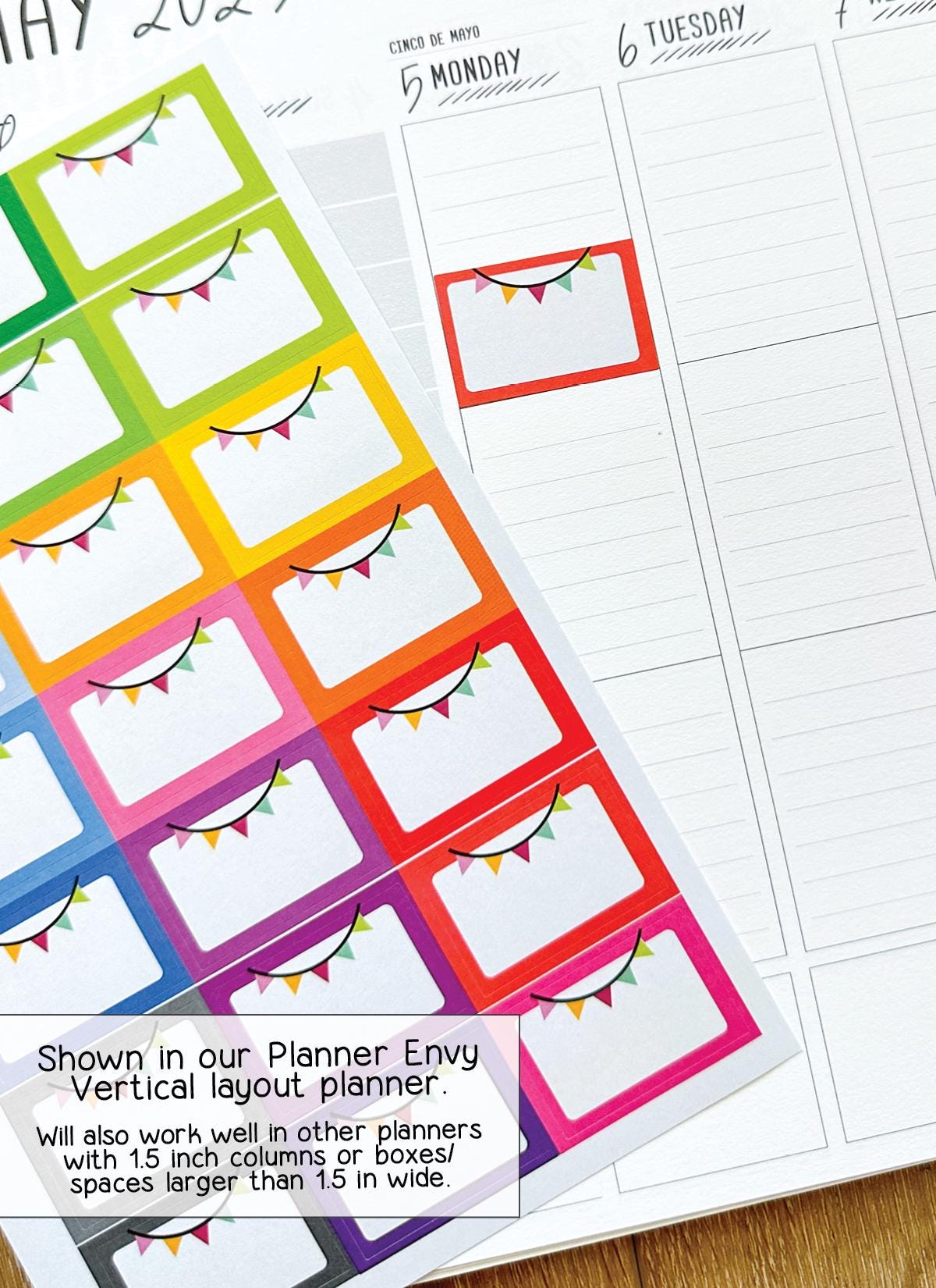 Celebration Birthday Planner Stickers to Be Used With Erin Condren ECLP ...