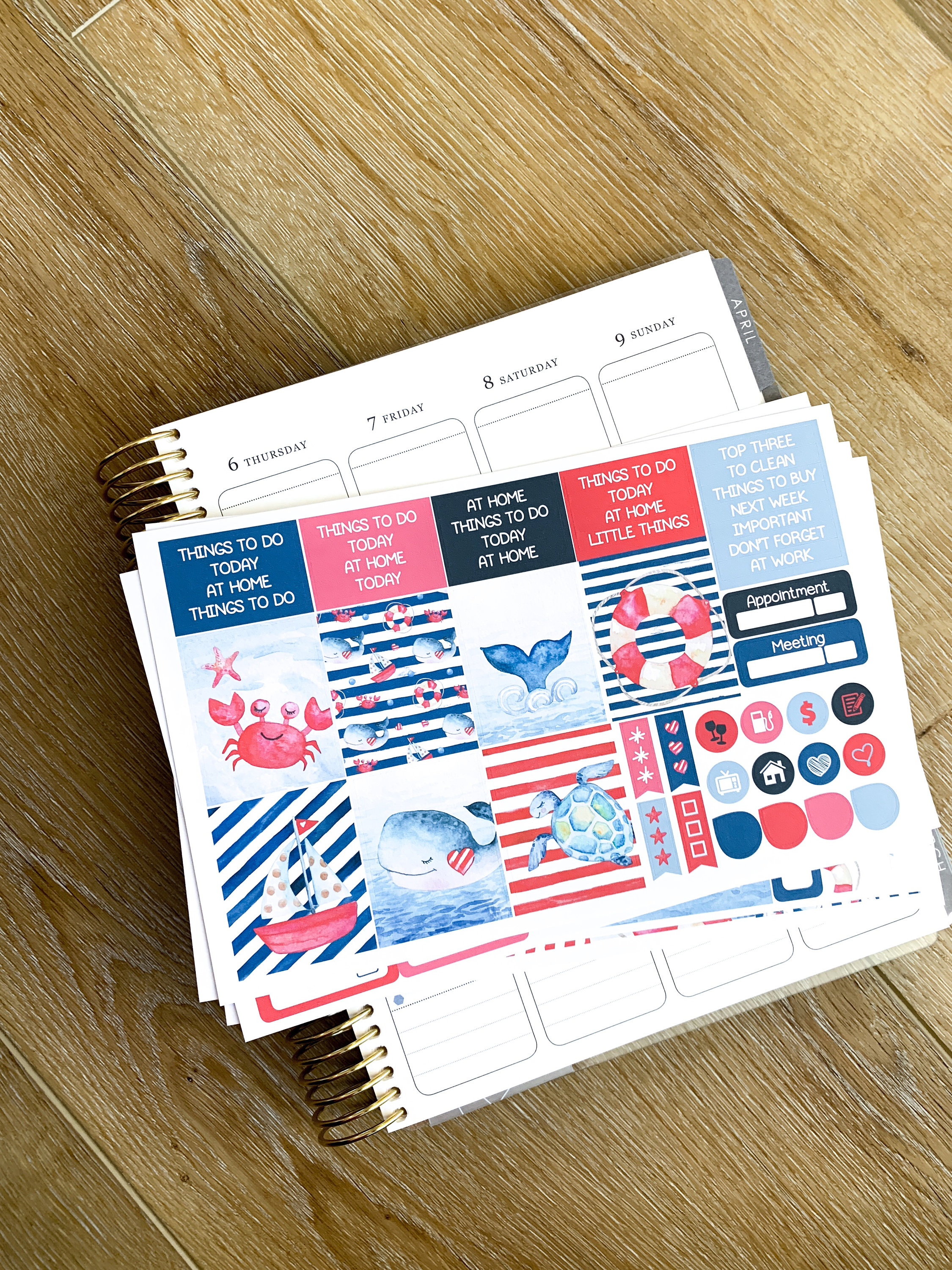 Colorful Planner Stickers