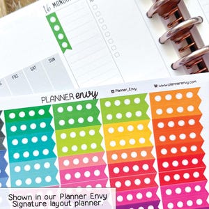 Planner Stickers Erin Condren Life Planner (eclp) - 55 Flag Circle ...