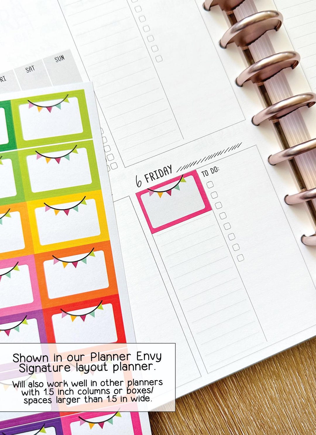 Celebration Birthday Planner Stickers to Be Used With Erin Condren ECLP ...