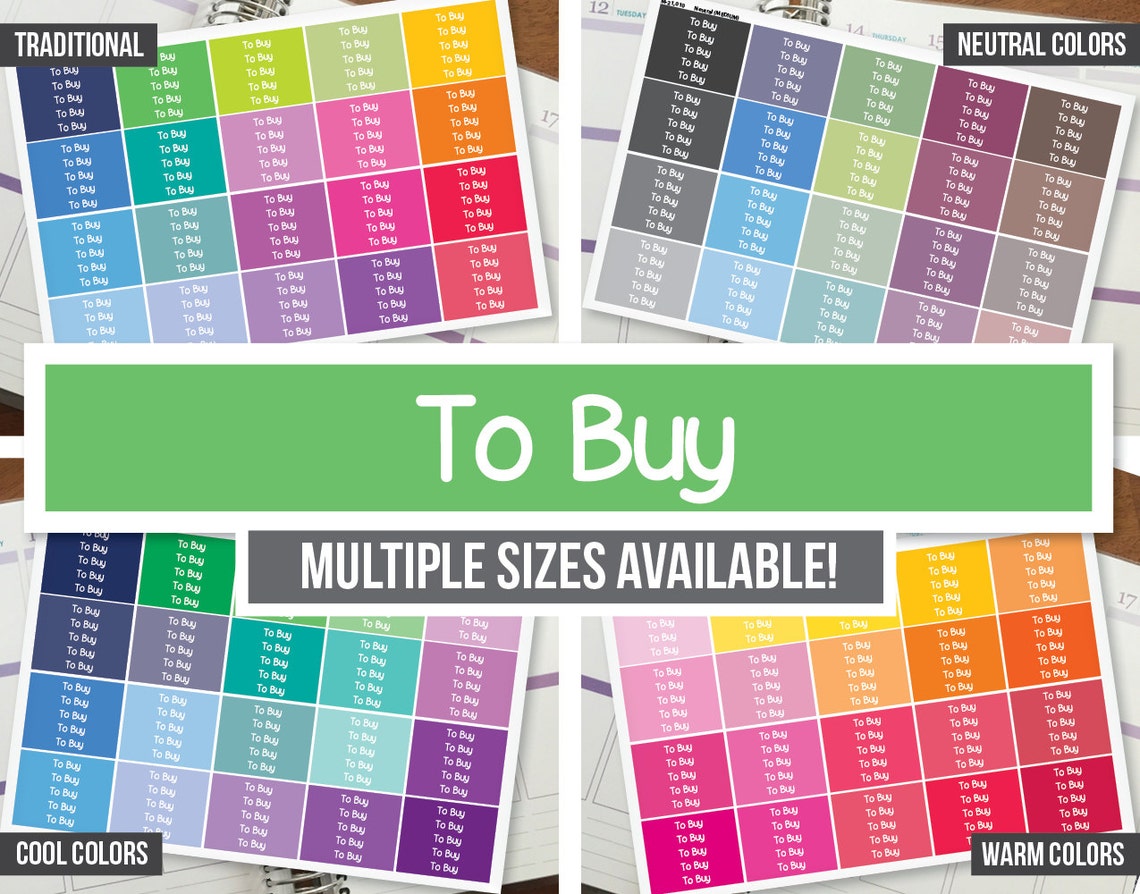 To Buy Planner Stickers Headers Erin Condren ECLP Happy Etsy