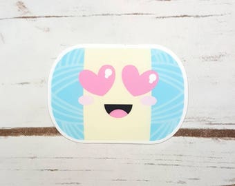 Love Yarn Emote Sticker