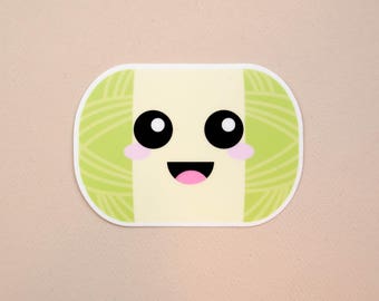 Happy Yarn Emote Sticker