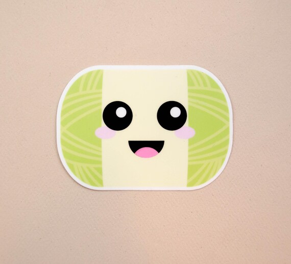 Happy Yarn Emote Sticker