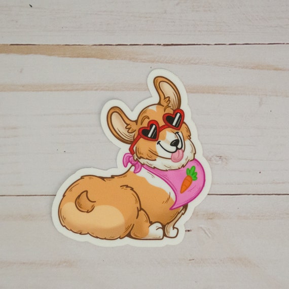 Corgi Sticker