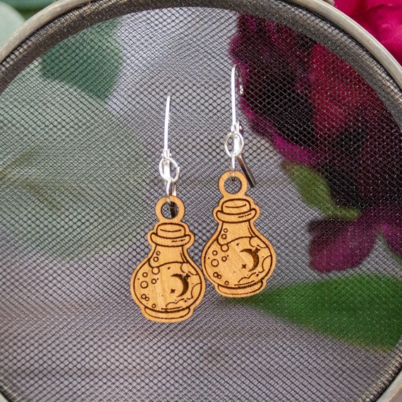 Potion Bottle Earrings