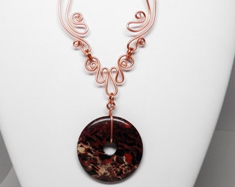 Tutorial Swan Link Wire Necklace