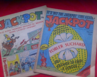 Jackpot comic x 2 1981