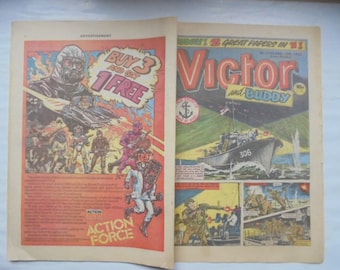 Victor and Buddy comic 1983