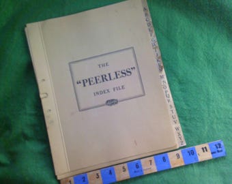 The Peerless Index File A-Z