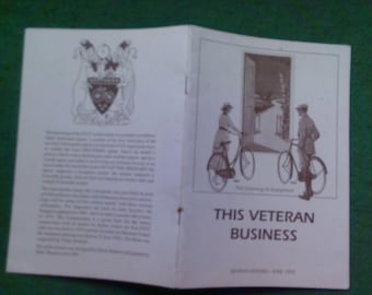 Este libro de bicicletas de Veteran Business