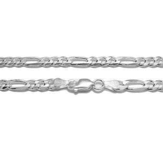 Cadena Figaro de plata Collar de cadena para hombre Cadenas de acero  inoxidable para hombre Collar d Xemadio WMCH-198