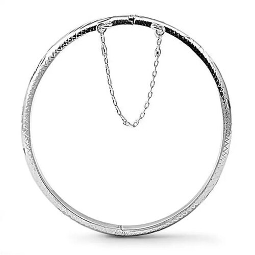 925 Sterling Silver Hinged Oval Etched Bangle Bracelet With Etsy
