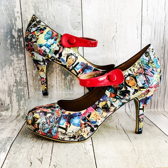 Scarpe uomo Marvel X Marvel Comics Geek scarpe X uomini scarpe su misura scarpe scarpe sposa fumetti Marvel Cosplay Scarpe uomo Marvel X Marvel Comics Geek scarpe X uomini scarpe su misura scarpe scarpe sposa fumetti Marvel Cosplay