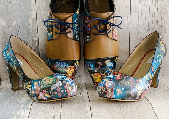 marvel wedding shoes