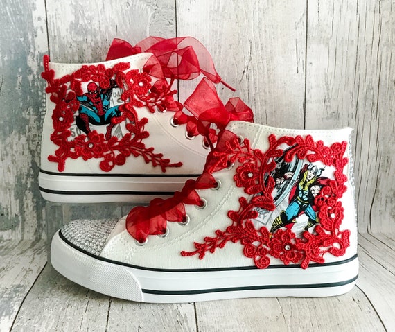 marvel wedding shoes