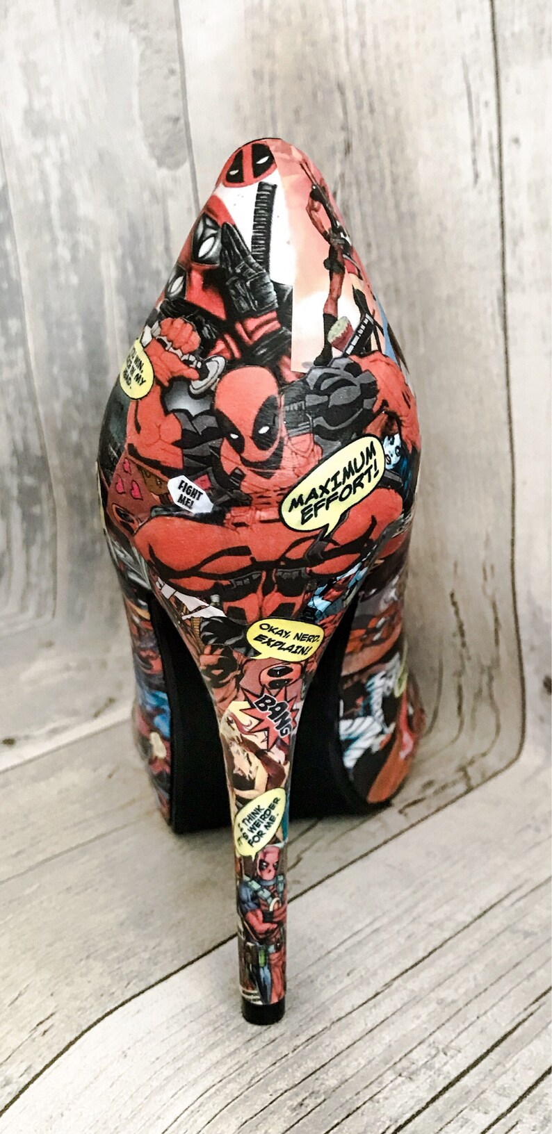 80 White Deadpool dc shoes Combine with Best Outfit