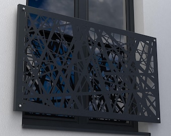French Balustrade, Balcony Railing, Model 0005, RAL colors.