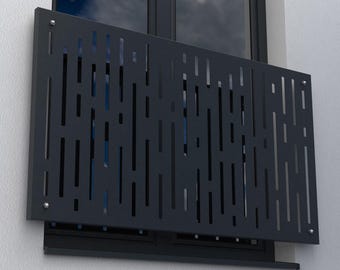 French Balustrade, Balcony Railing, Model 0002, RAL colors.