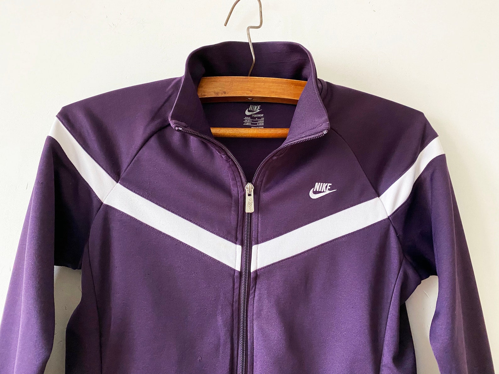 Purple NIKE Jacket NIKE Running Parka Jogging Aerobics Violet | Etsy