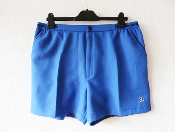blue swim shorts