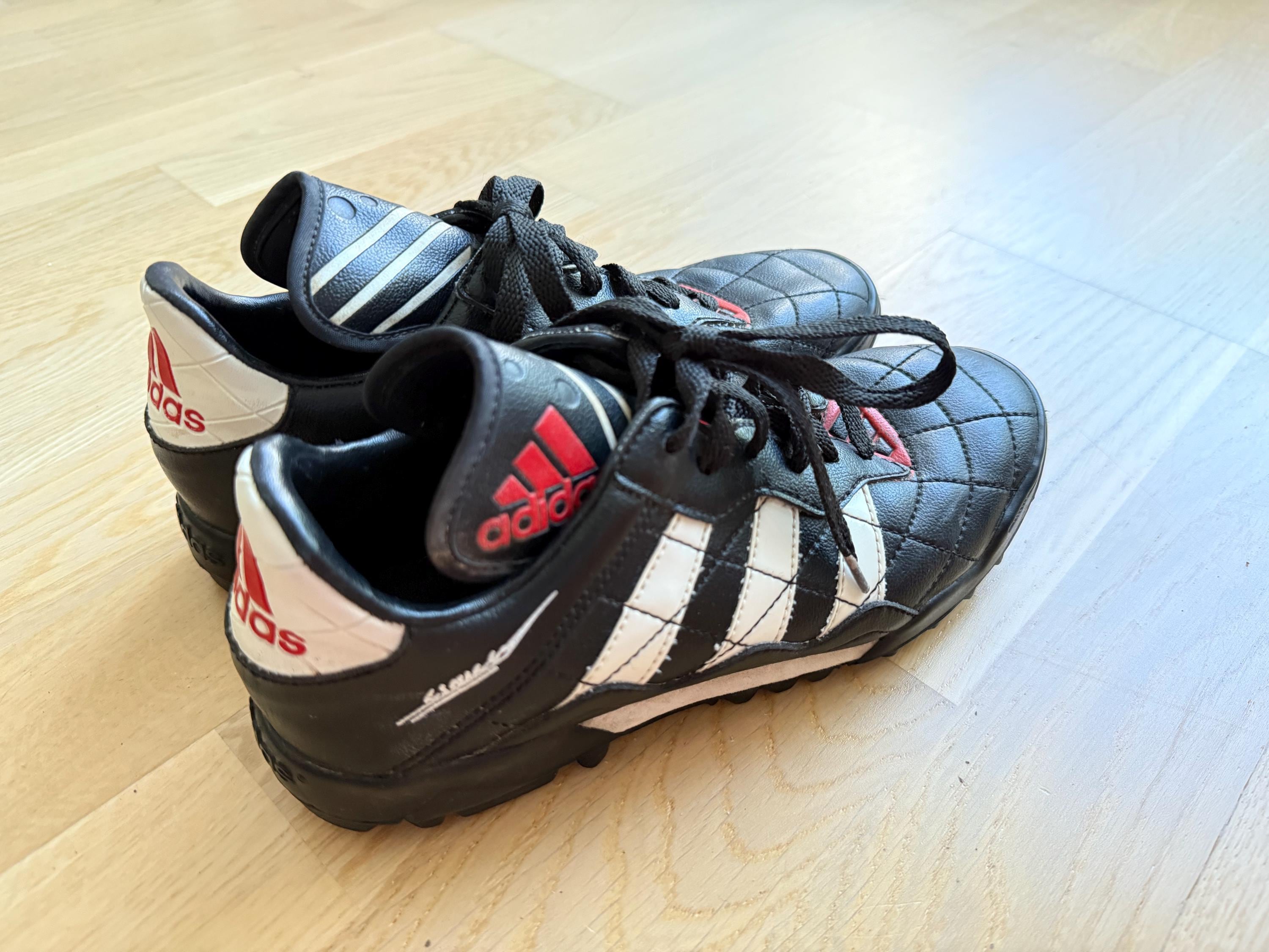 Vintage Adidas Desailly Turf Cleats: 90s Soccer Shoes, US Size 6 Vintage Adidas Desailly Turf Cleats: 90s Soccer Shoes, US Size 6
