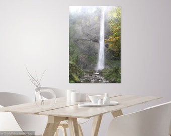 Zen Waterfall, Bring some calm into your space with this Peaceful waterfall print, zen waterfall available in multiple sizes
