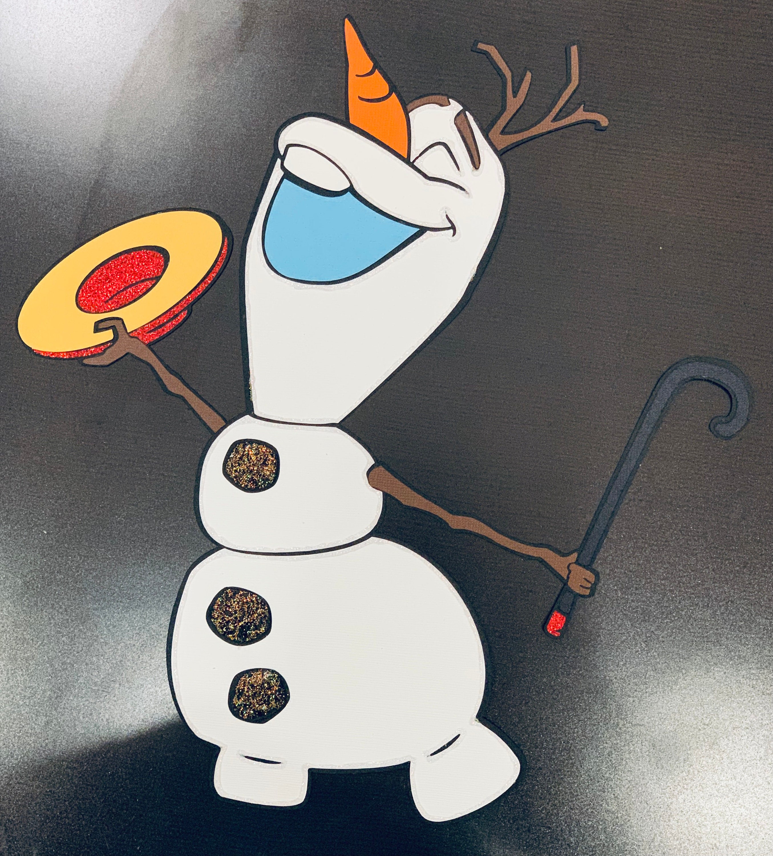 olaf cut outs etsy