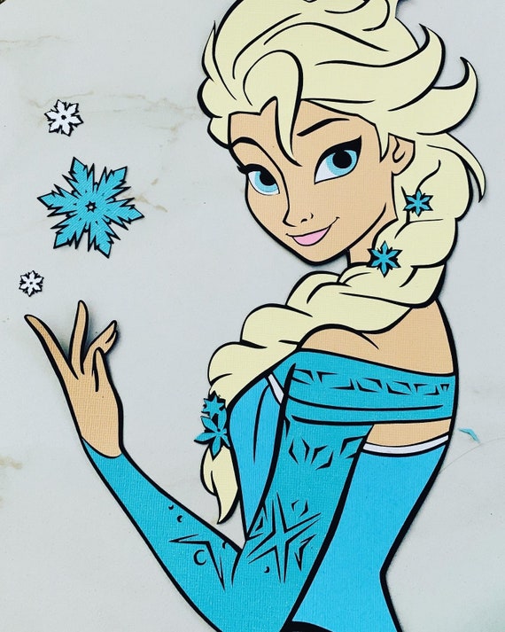 Queen Elsa Cut Outs | Etsy