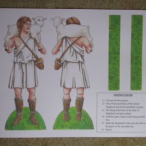 Good Shepherd Printable Figure