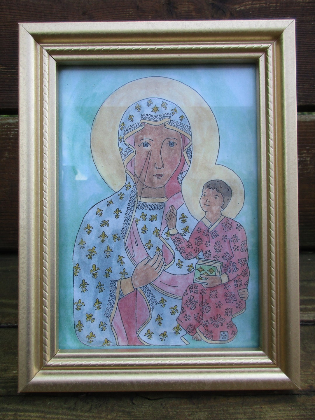 Our Lady of Czestochowa 5x7 Print - Etsy