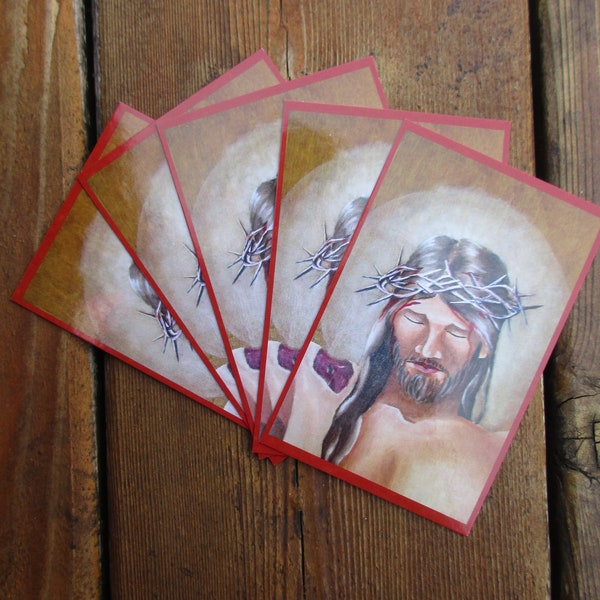 Shoulder Wound of Jesus Prayer Cards