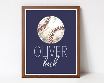 Baseball Name Art JPEG, Custom Senior Baseball Gift, Baseball Player Printable, Baseball Player Appreciation, Gift for Baseball Player