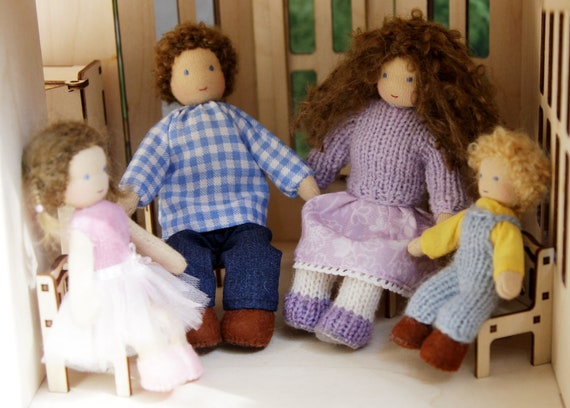 waldorf dollhouse dolls