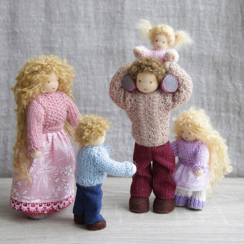 waldorf dollhouse dolls