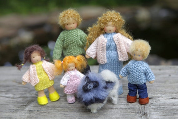 waldorf dollhouse dolls