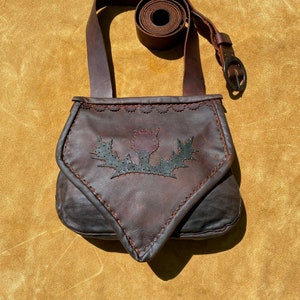 Handsewn Leather with Thistle Flap (M200)