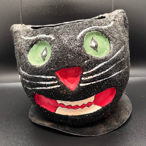 Paper Mache Cat Etsy