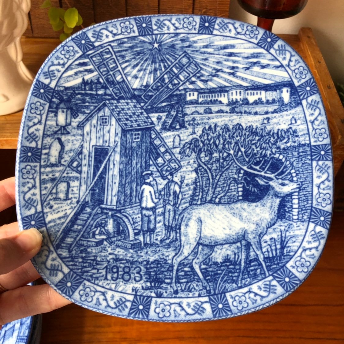 Rörstrand Christmas collector wall plates 1983 1991 1990 1985 1993 1992 ...