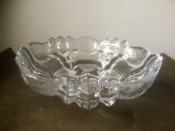 Lars Hellsten/Orrefors/XL bowl/serving bowl/ snacks/crystal/bowl