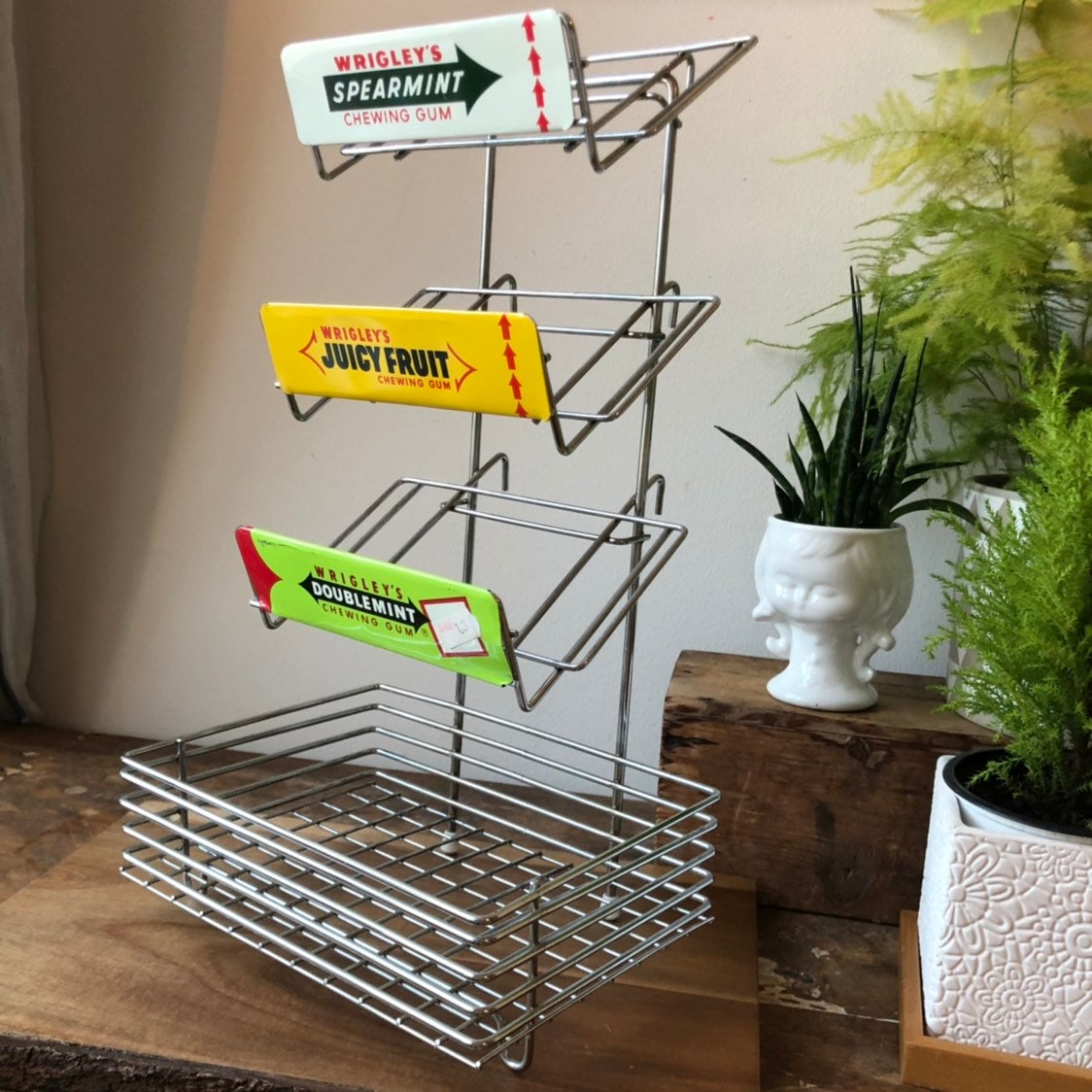 USAディスプレイラック　DOUBLEMINT USAディスプレイラック DOUBLEMINT USAディスプレイラック