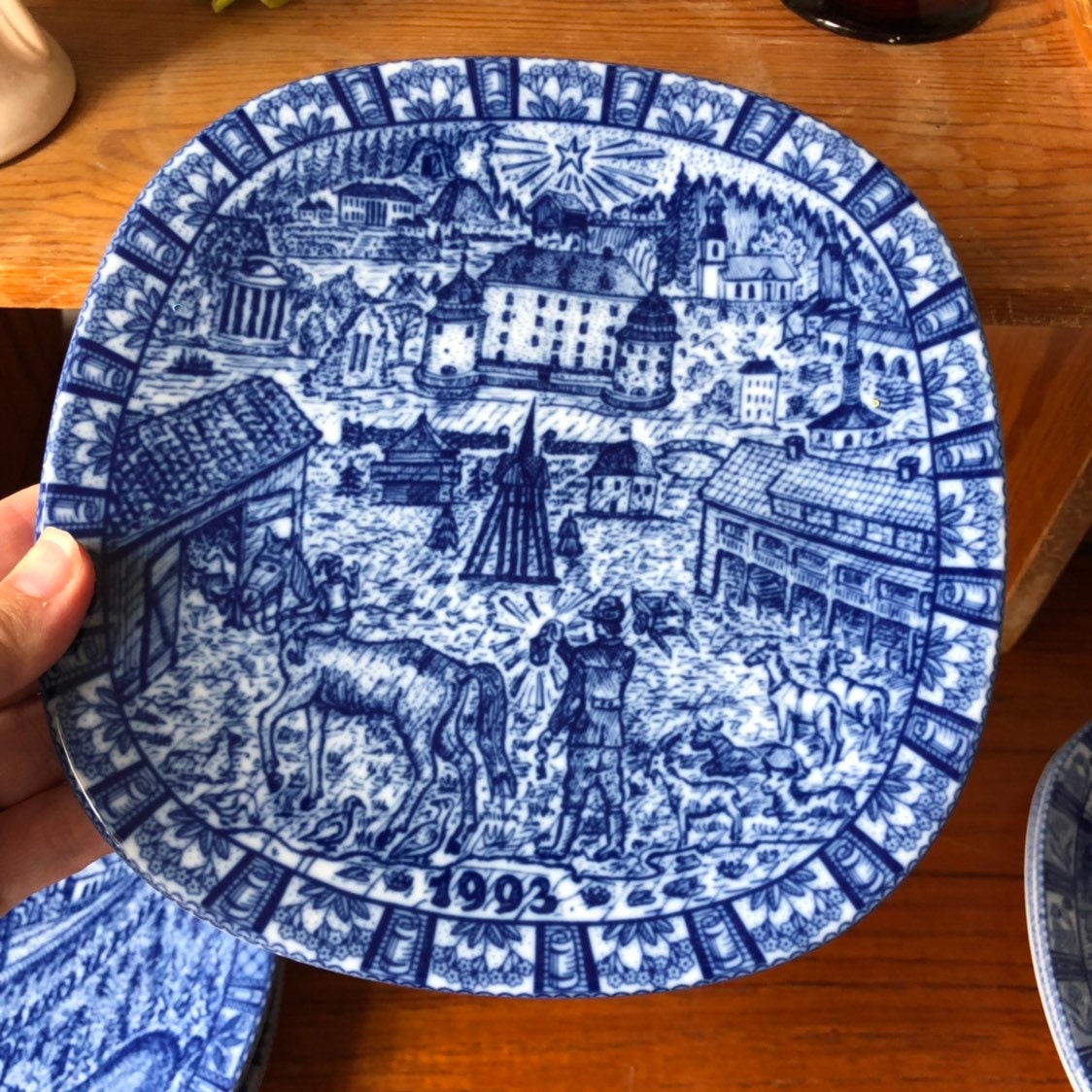 Rörstrand Christmas collector wall plates 1983 1991 1990 1985 1993 1992 ...